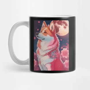 The wolf and the sakura Mug